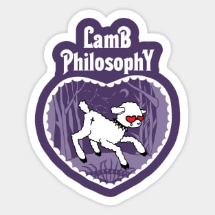 Lamb Philosophy (Mini) Sticker